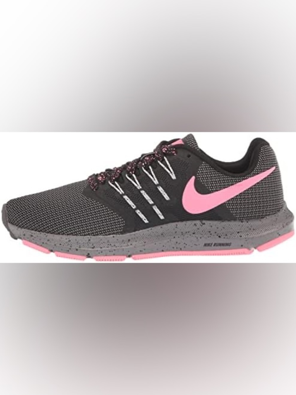 Nike Run Swift SE Running Sneakers Women Size 6.5 Pink/Black/Gray